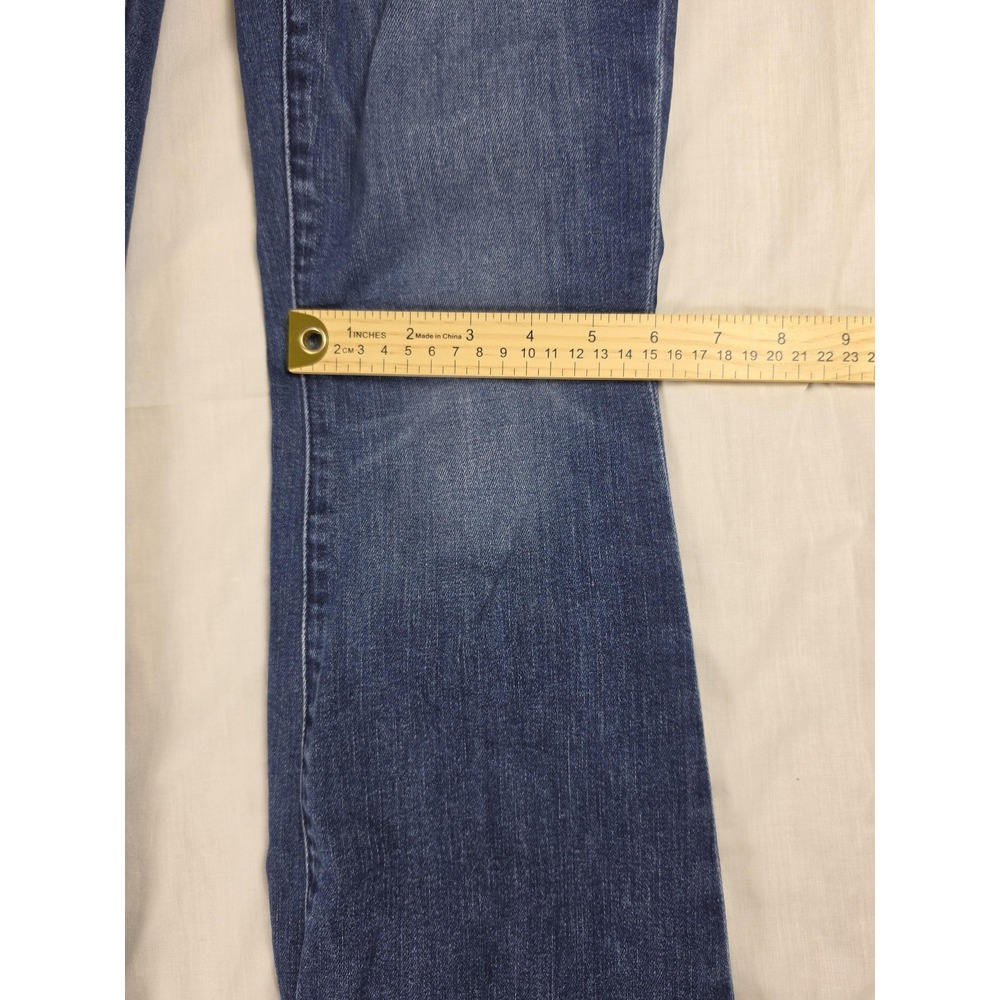 Mother Jeans Womens 26 Blue The Weekender Mid Rise Flare Stretch Denim 1585-104 - Picture 9 of 13